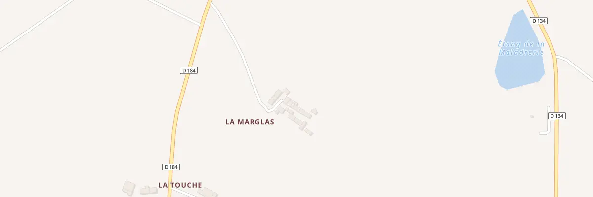 Plan du 5072 La Marglas à Brignac