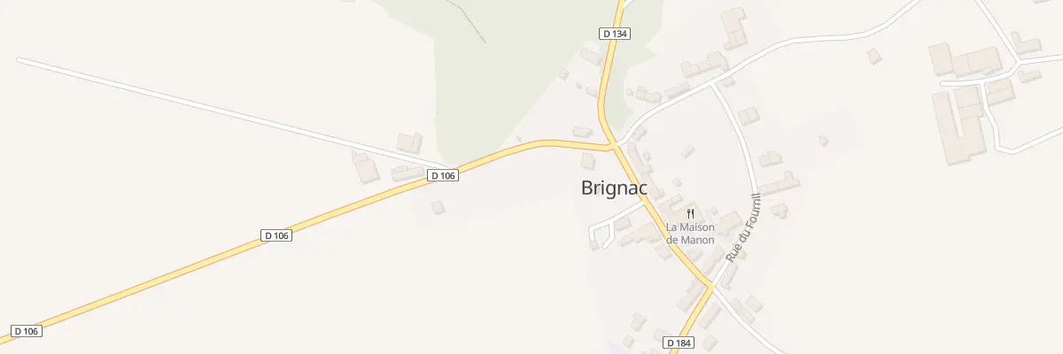 Plan du 2 Rue du Porhoët à Brignac
