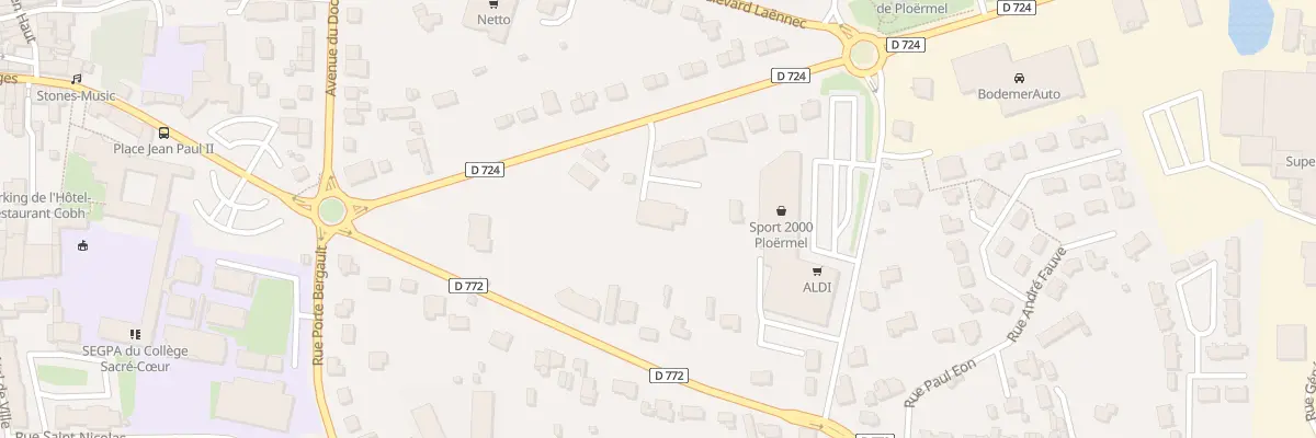 Plan du 6 Av Georges Pompidou à Ploërmel