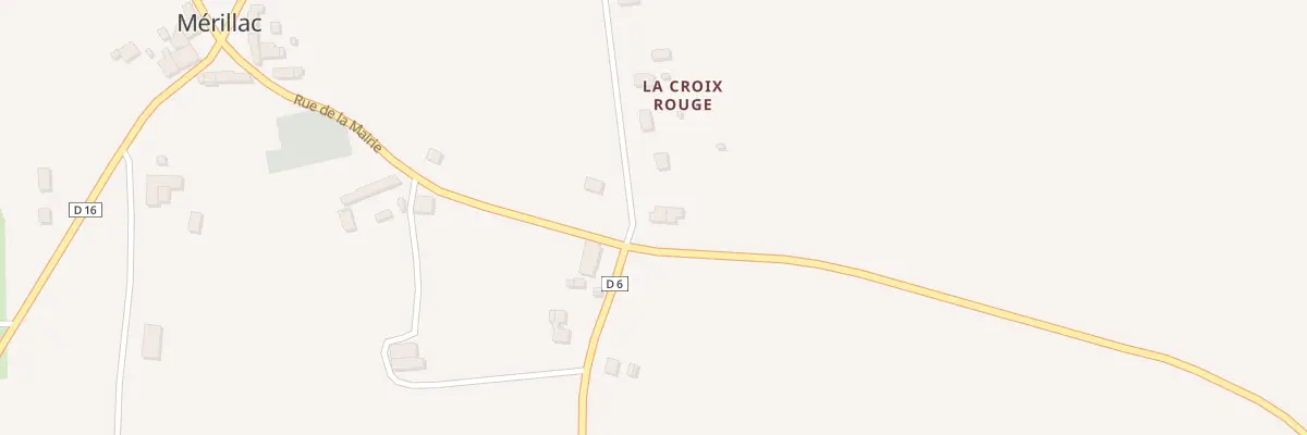 Plan du 46 La Croix Rouge à Mérillac