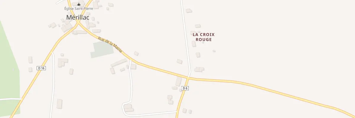 Plan du 35 La Croix Rouge à Mérillac