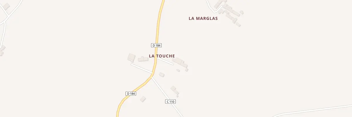 Plan du 5065 La Touche à Brignac