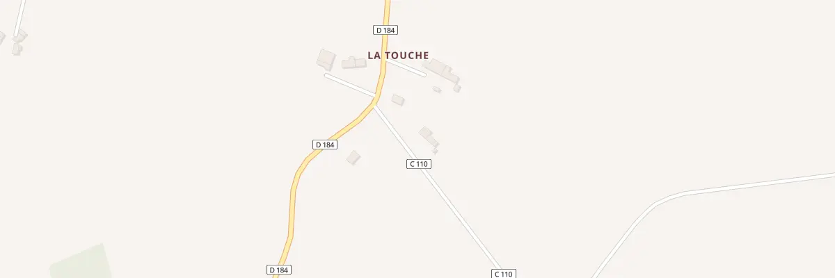 Plan du 5067 La Touche à Brignac