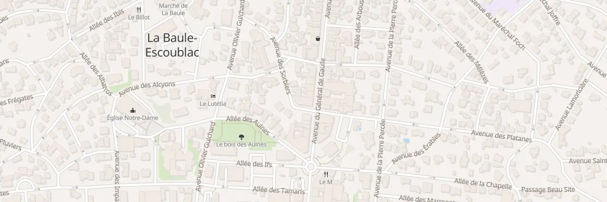Plan du 49 Av du Général De Gaulle à La Baule-Escoublac