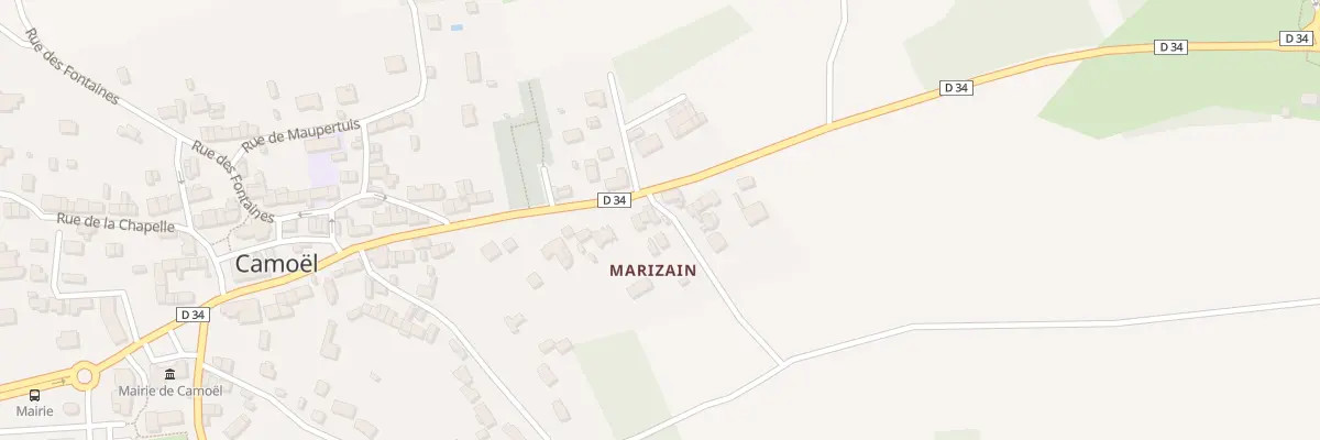 Plan du 2 Rue de la Masse à Camoël