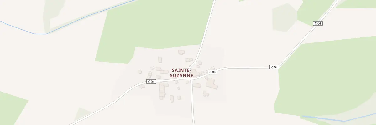 Plan du 6234 Sainte Suzanne à Questembert