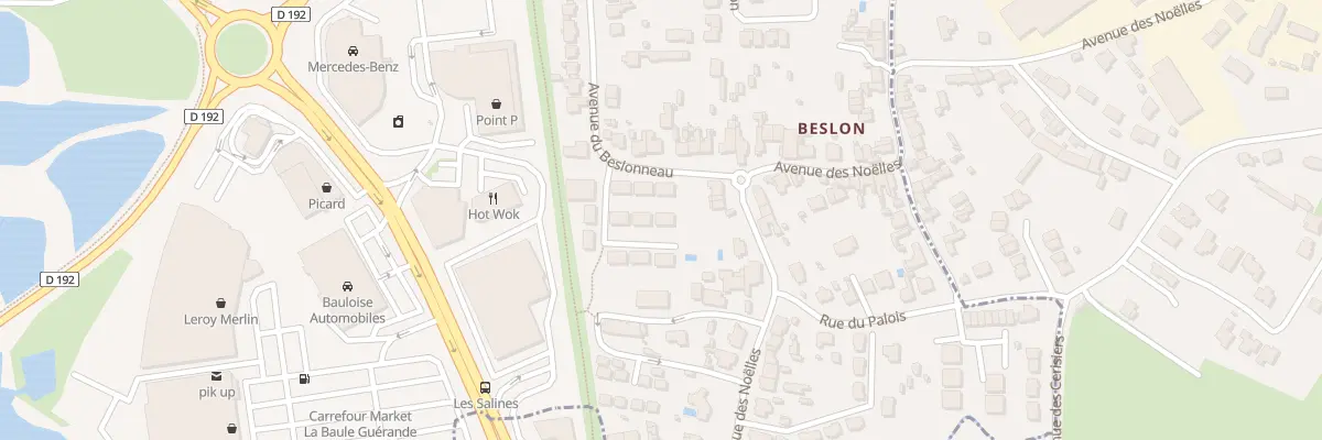 Plan du 5 Imp du Beslonneau à Guérande