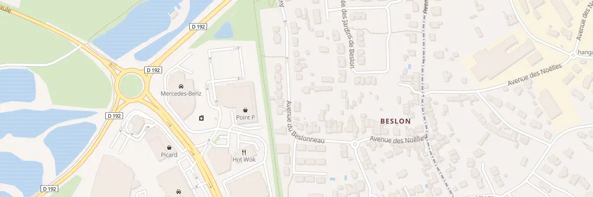Plan de Av de Beslonneau à Guérande