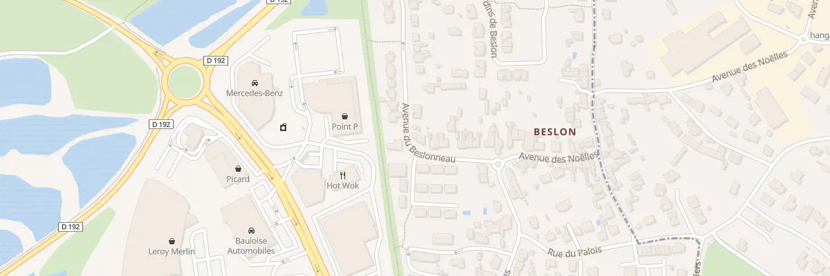 Plan du 14 Av de Beslonneau à Guérande