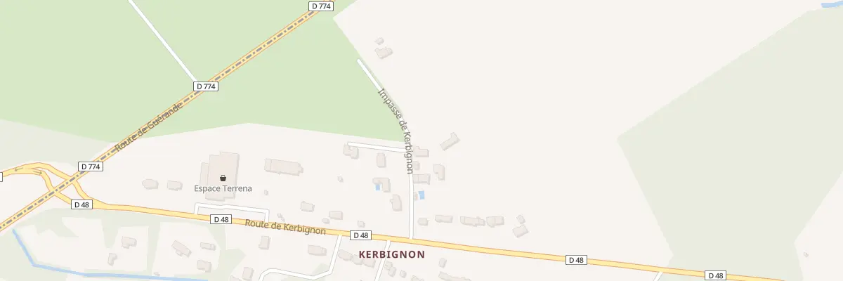 Plan du 8 Imp de Kerbignon à Guérande