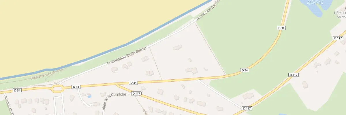 Plan du 2 Av Victoria à Fréhel