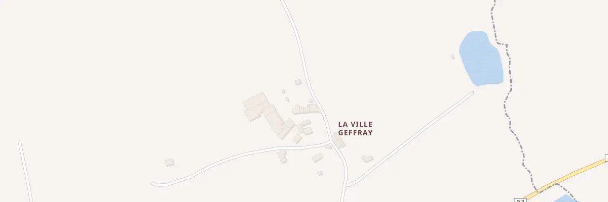 Plan du 16 La Ville Geffray à Évriguet