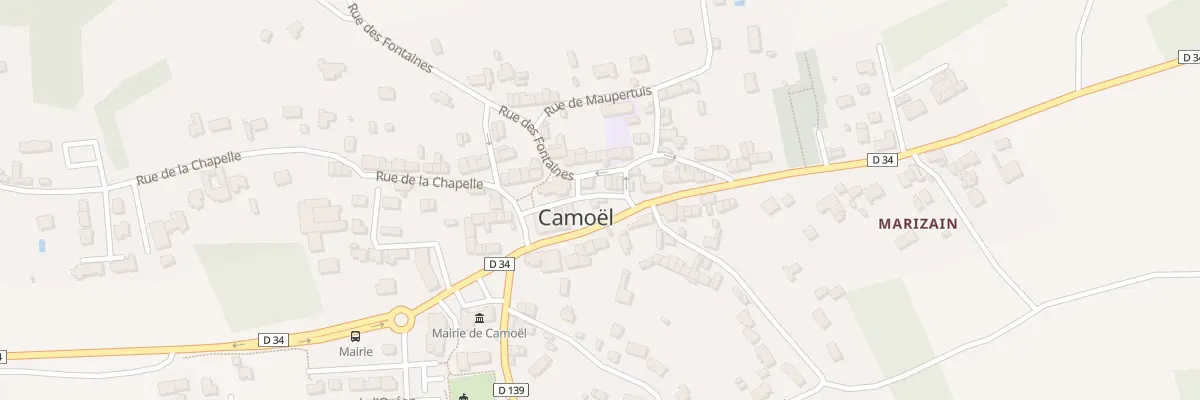 Plan du 4 Rue de l’Eglise à Camoël