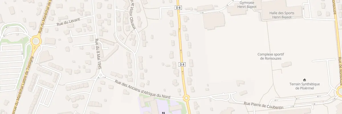 Plan du 32 Rue de Redon à Ploërmel