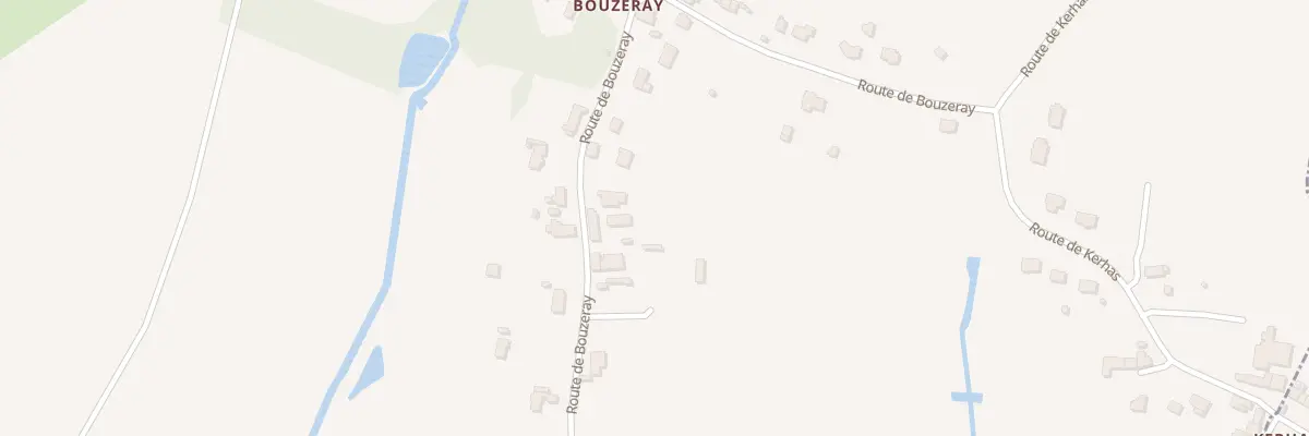 Plan du 9008 Bouzeray à Guérande
