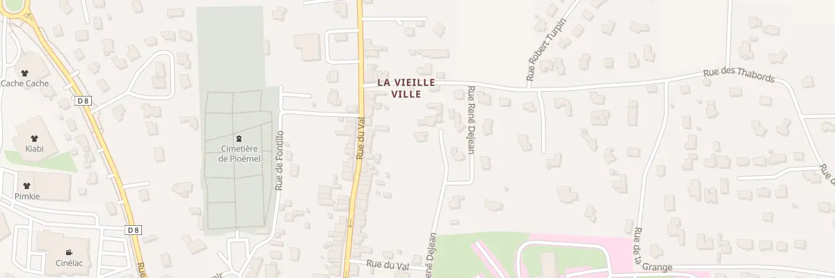 Plan du 10 Rue Caporal Rene Dejean à Ploërmel