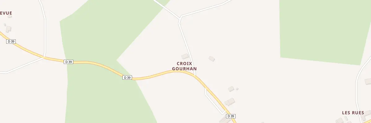 Plan du 1 La Croix Gourhan à Mérillac