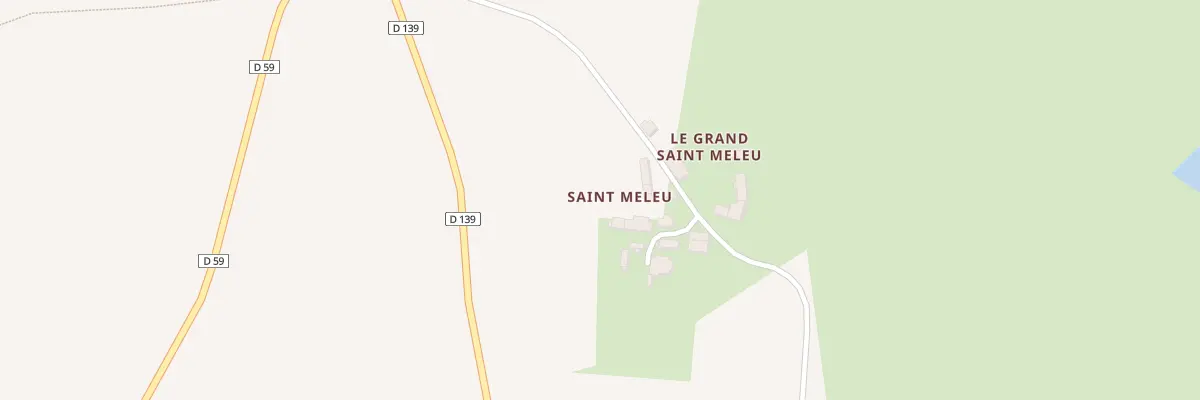 Plan du 5459 Le Grand Saint Meleuc à Plénée-Jugon