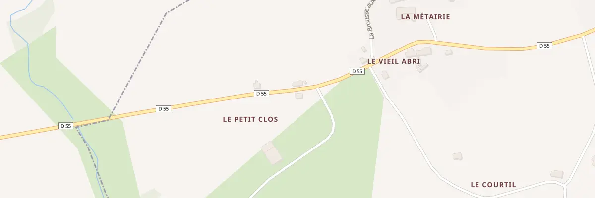 Plan du 7 Le Petit Clos à Plédéliac