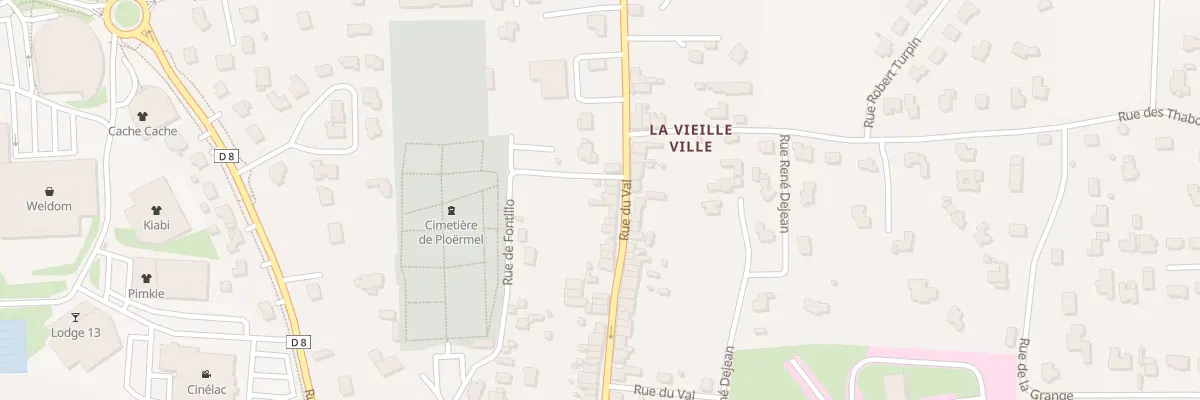 Plan du 77 Rue du Val à Ploërmel