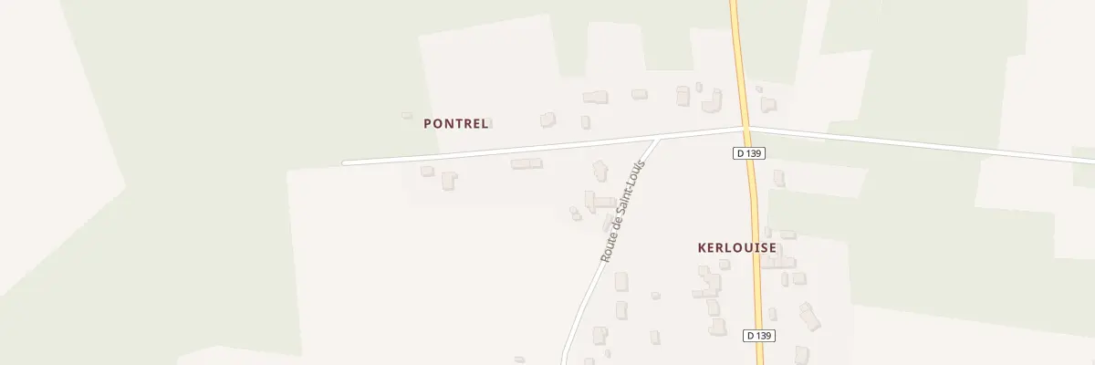 Plan du 3 Pontrel à Camoël