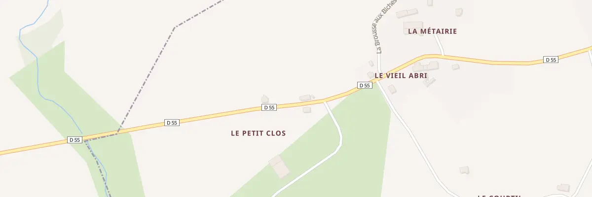 Plan du 8 Le Petit Clos à Plédéliac