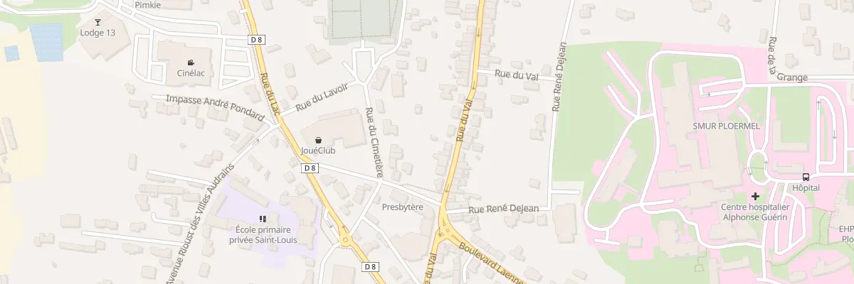 Plan du 29 Rue du Val à Ploërmel