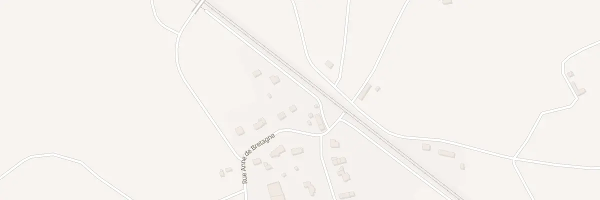 Plan du 25 Rue Anne de Bretagne à Tramain