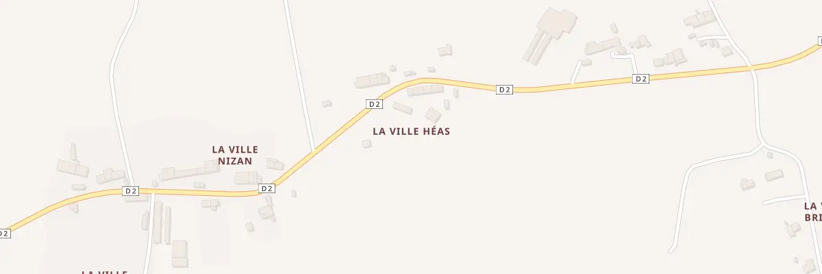 Plan du 14 La Ville Heas à Évriguet