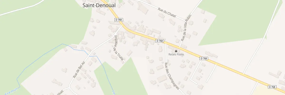 Plan du 46 Rue de la Côte d’Emeraude à Saint-Denoual
