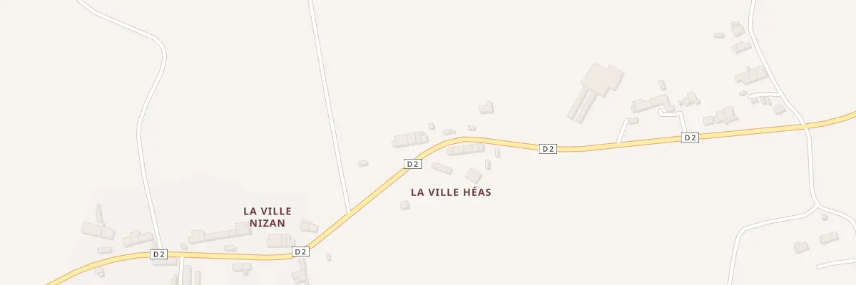 Plan du 27 La Ville Heas à Évriguet