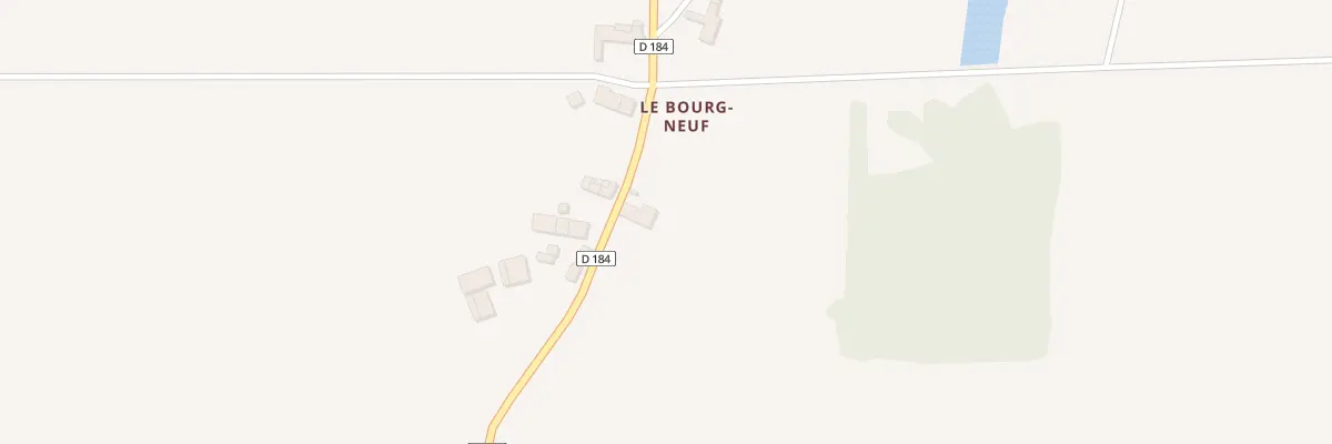 Plan du 5728 Bourg Neuf à Guilliers