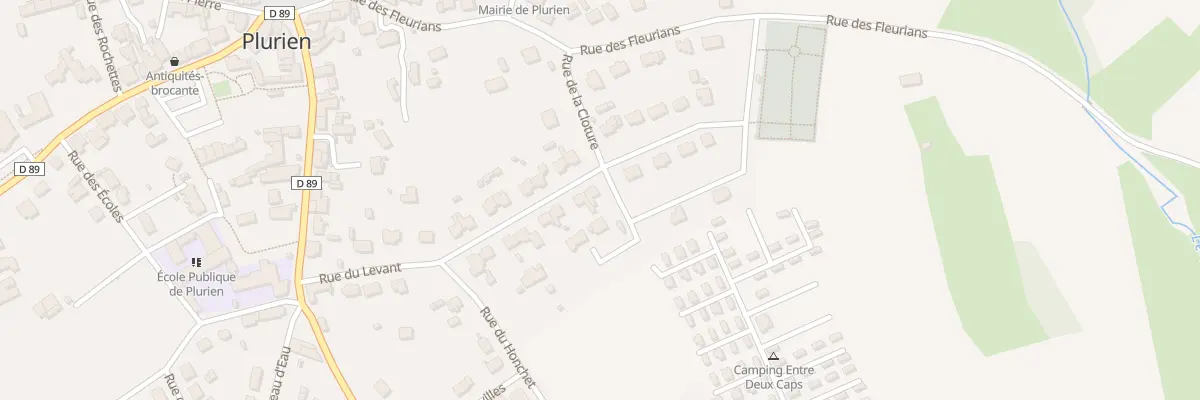 Plan du 1 Rue du Levant à Plurien