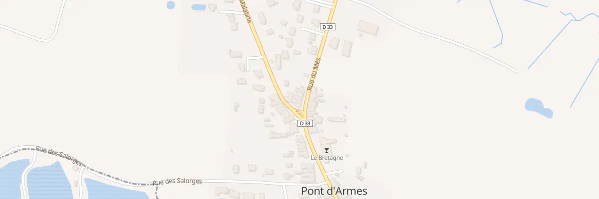 Plan du 28 Rue du Més à Assérac