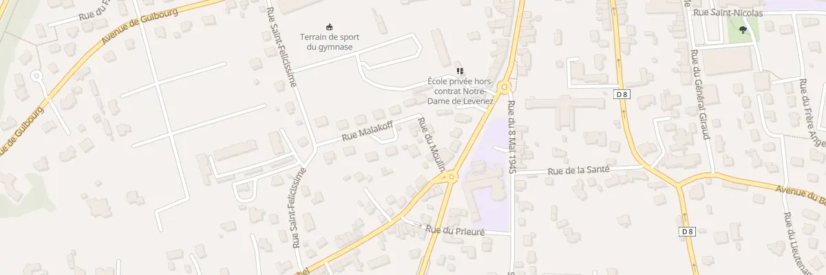 Plan du 5 Rue du Moulin à Ploërmel