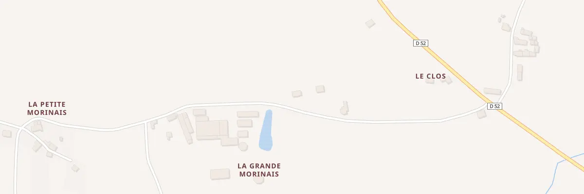 Plan du 8 La Grande Morinais à Plédéliac