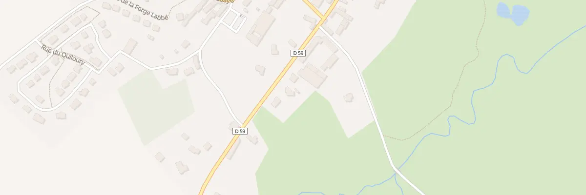 Plan du 43 Rue du Capitaine de la Motte à Plénée-Jugon