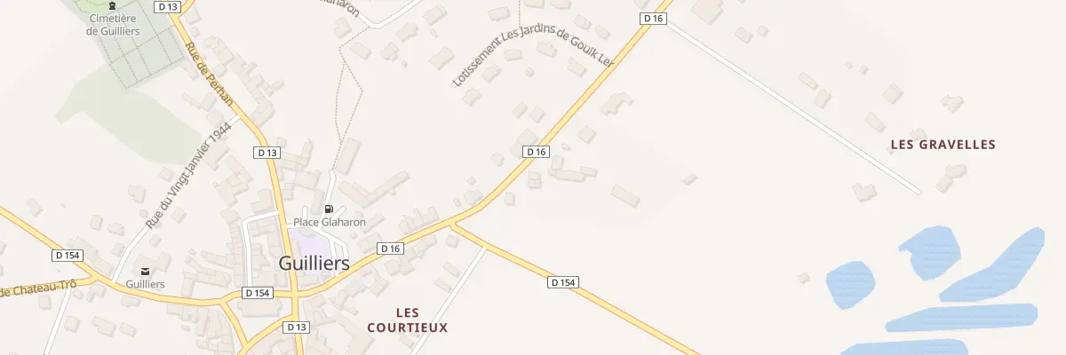 Plan du 22 Rue Saint Louis à Guilliers