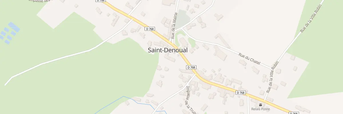 Plan du 28 Rue de la Côte d’Emeraude à Saint-Denoual