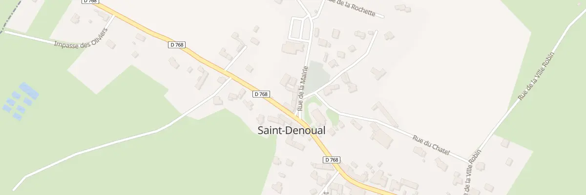 Plan du 3 Rue de la Mairie à Saint-Denoual