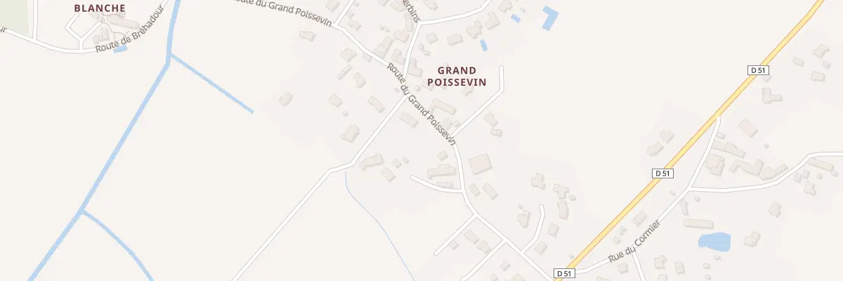 Plan du 19 Rte du Grand Poissevin à Guérande