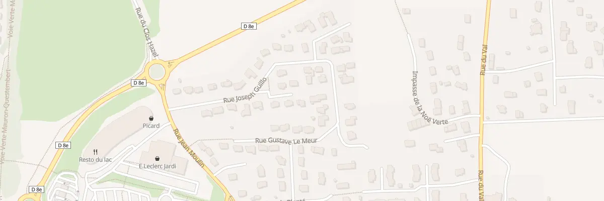 Plan du 16 Rue Joseph Guillo à Ploërmel