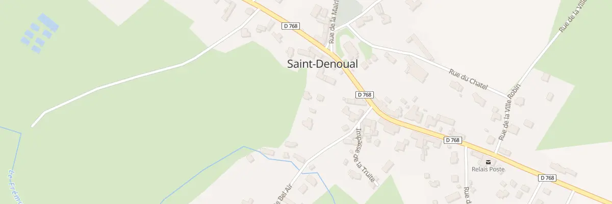 Plan du 12 Rue de Bel Air à Saint-Denoual