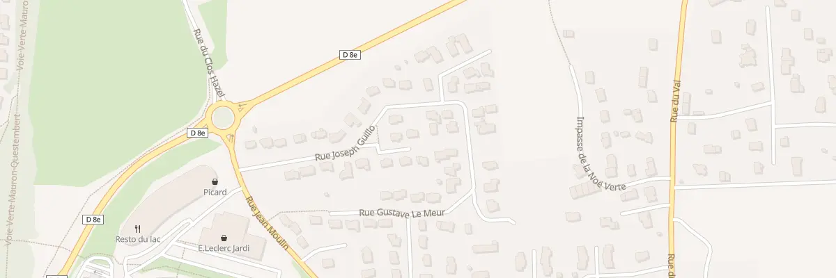 Plan du 18 Rue Joseph Guillo à Ploërmel