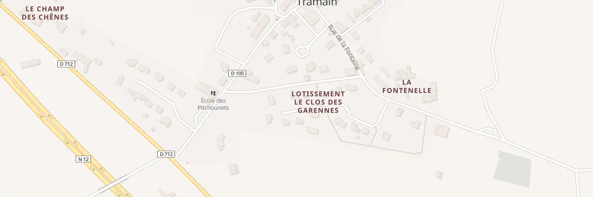 Plan du 14 Lot le Clos des Garennes à Tramain