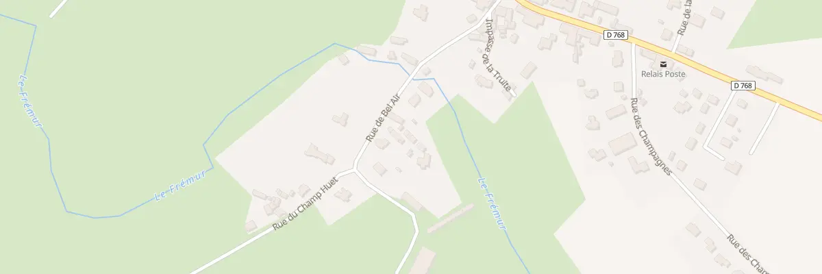 Plan du 5184 L’Echaussee à Saint-Denoual