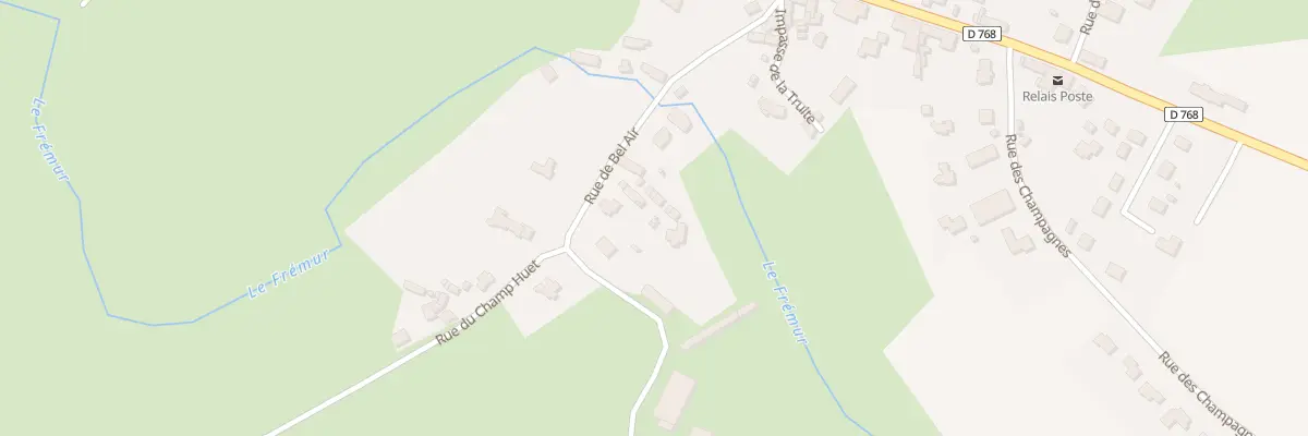 Plan du 15 Rue de Bel Air à Saint-Denoual