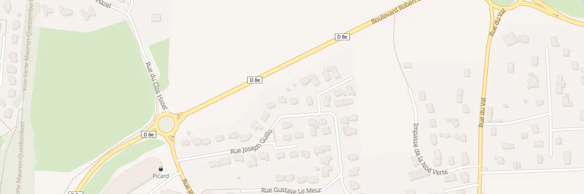 Plan du 21 Rue Joseph Guillo à Ploërmel