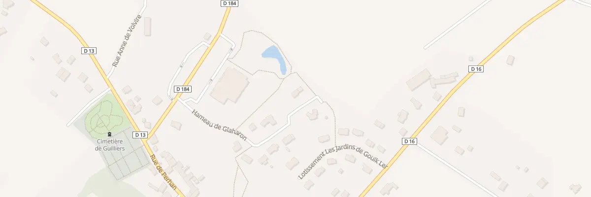 Plan du 3 Hameau de Glaharon à Guilliers