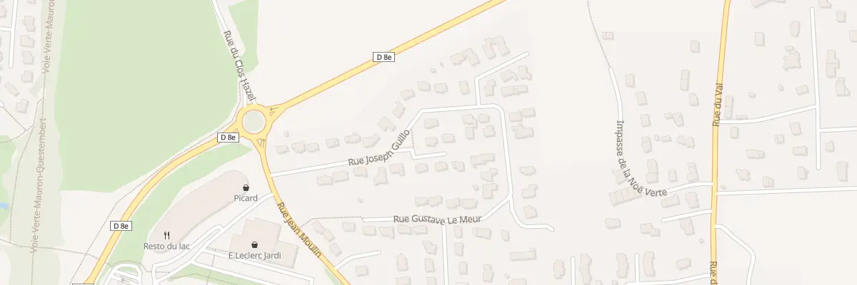 Plan du 20 Rue Joseph Guillo à Ploërmel